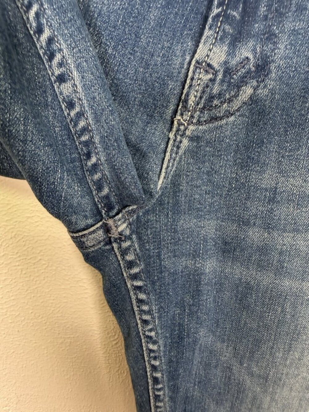 Mother The Mid Rise Rider Ankle Jeans In Wish On A Star Straight Crop Size 29 - Picture 7 of 16